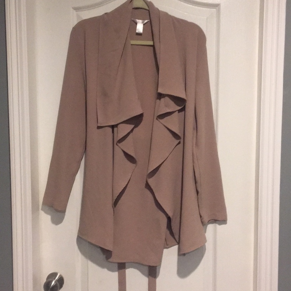 Taupe Ruffle jacket